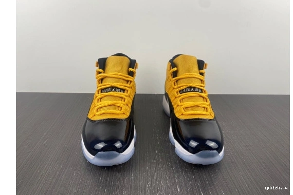 Cheap EP 11 black Air AJ11 and yellow Jordan 0102